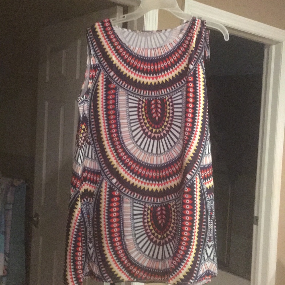 A fun multi color dress